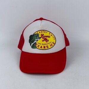 Taylor Swift's Trucker Hat Men's Red Mesh Curved Brim Adjustable Snapback‎ Cap